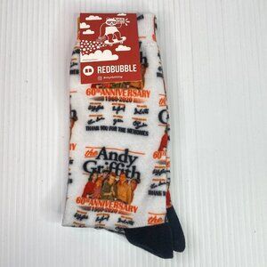 Andy Griffith Socks Redbubble US Men's 3.5-12 60th Anniversary 2020